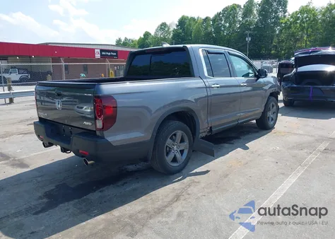 2022 Honda Ridgeline Rtl-E из США, поврежденный, VIN 5FPYK3F75NB003155